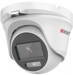 Видеокамера HiWatch DS-T503L(3.6mm) 3К (5Мп 16:9) уличная купольная HD-TVI с ИК-подсветкой до 20м 3К CMOS матрица; объектив 3.6мм; угол обзора 108°; 3