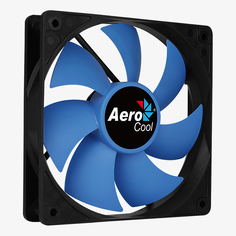 Вентилятор для корпуса AeroCool Force 12 4718009157996 blue, 120x120x25мм, 1000 об./мин., разъем MOLEX 4-PIN + 3-PIN, 23.7 dBA