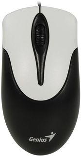 Мышь Genius NetScroll 100 V2 31010001401 1000 DPI, 3кн., USB, black/31010001400