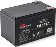 Батарея для ИБП PROMETHEUS ENERGY РЕ1212 PE 1212 12V, 12Ah, зажим 6,35 мм