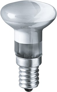 Лампа накаливания Navigator NI-R39-30-230-E14 30Вт, 230В, E14, 39х65мм, рефлектор, матовая (94318)