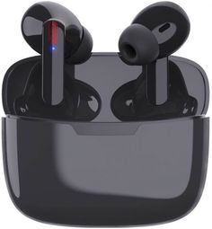 Наушники беспроводные Tokky TWS-AirPRO TWS BT 5.1, 300mAh, type-c, чёрный