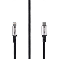 Кабель интерфейсный TFN TFN-C-BLZ-CL1M-NI 8pin-TypeC blaze 1.2m nickel