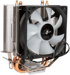 Кулер Eurocase 2P90 ARGB LGA115X/1366/1200/2011/2066/1700/AM3/AM4 (90mm fan, 1800rpm, 65Вт, 28CFM, 26.5dBA, 3-pin) with retail box