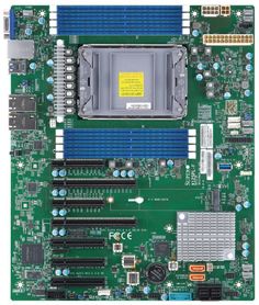 Материнская плата ATX Supermicro MBD-X12SPL-F-B (LGA4189, C621A, 8*DDR4(3200), 10*SATA 6G RAID, M.2, 7*PCIE, 2*Glan, 2*USB 3.2, VGA, COM)