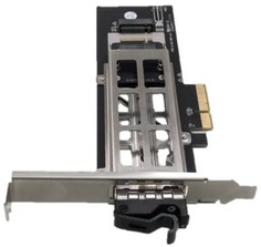 Корзина Procase E2-101-M2-BK 1*M.2 NVMe Gen3 SSD (length 2242/2260/2280 ), PCIe x4 NVMe and PCIe-AHCI M.2 SSD (черный) hotswap mobie rack module (1x e