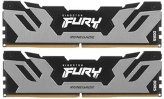 Модуль памяти DDR5 96GB (2*48GB) Kingston FURY KF564C32RSK2-96 Renegade Silver/Black 6400MHz CL32 2RX8 1.4V 288-pin 24Gbit