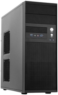 Корпус ATX Chieftec CQ-01B-U3-OP черный, без БП, 2*USB 3.0, audio