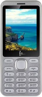 Мобильный телефон F+ S286 Silver 2.4, 32/32MB, up to 16GB flash, 0,3Mpix, MicroUSB, 1000mAh