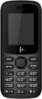 Мобильный телефон Fplus F197 Black 2SIM, 1.77 128*160, 32/32MB, up to 32GB flash, 0.08Mpix, BT, Micro-USB, 600mAh F+