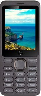 Мобильный телефон F+ S286 Dark Grey 2.4, 32/32MB, up to 16GB flash, 0,3Mpix, MicroUSB, 1000mAh