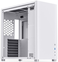 Корпус ATX JONSBO D40 White белый, без БП, боковая панель из закаленного стекла, USB Type-C, USB 3.2, audio