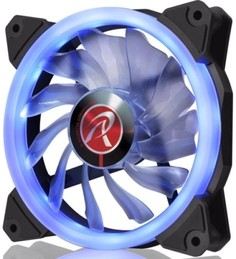 Вентилятор для корпуса Raijintek IRIS 12 Blue 0R400041 120x120x25mm, 800-1800rpm, 42.17 CFM, 26.5dBA, 4-pin PWM