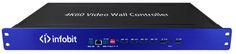 Контроллер видеостен Infobit iWall 409R 1 вход HDMI 4K60, 3 входа HDMI 4K30, 1 вход DP, 1 выход DP, 9 выходов HDMI 1080р, каскадирование