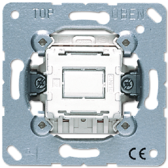 Переключатель Jung 506TU Мех 1 -клавишный возвратно-нажимной