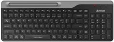 Клавиатура Wireless A4Tech Fstyler FBK25 черный/серый BT/Radio slim Multimedia (1583353)