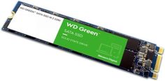 Накопитель SSD M.2 2280 Western Digital WDS240G3G0B WD Green 240GB SATA 6Gb/s 545MB/s MTTF 1M