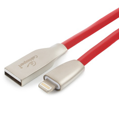 Кабель интерфейсный Cablexpert CC-G-APUSB01R-3M для Apple AM/Lightning, красный, блистер