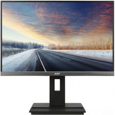 Монитор 24" Acer B246WLyemipruzx 1920x1200, IPS, 16:10, 5ms, 1,000:1, 300 cd/m², speakers, HDMI, DP, USB Type-C, USB hub, HAS, Pivot, dark grey