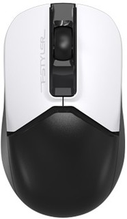 Мышь Wireless A4Tech Fstyler FG12 Panda белый/черный оптическая (1200dpi) (3but) (1454150)