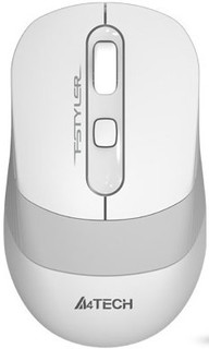 Мышь Wireless A4Tech Fstyler FG10S белый/серый оптическая (2000dpi) silent (4but) (1204069)