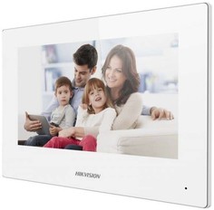 Видеодомофон HIKVISION DS-KH9310-WTE1(B) 7 TFT-сенсорный экран, разрешение 1024х600, емкостный сенсорный экран/кнопки