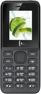 Мобильный телефон F+ B170 Black 2SIM, 1.77", TN, 128*160, BT, FM, micro SD, 1700 мА*ч