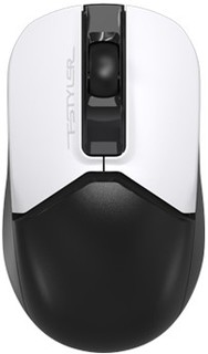 Мышь Wireless A4Tech Fstyler FG12S Panda белый/черный оптическая (1200dpi) silent (3but) (1454159)