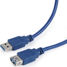 Кабель интерфейсный USB 3.0 Filum FL-C-U3-AM-AF-1.8M 1.8 м., синий, разъемы: USB A male-USB A female, пакет