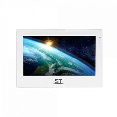 Монитор Space Technology ST-M203/7 (TS/SD/WF) БЕЛЫЙ видеодомофона, 7” TFT LCD, цветной, 1024*600, CVBS/TVI/CVI/AHD(720Р/1080P), интерком, запись фото/