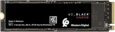 Накопитель SSD M.2 2280 Western Digital WDBAPY5000ANC-WRSN WD Black SN850 Gaming PCIe 4.0 x4 3D NAND TLC 500GB 7000/4100MB/s IOPS 810K/680K MTBF 1.75M