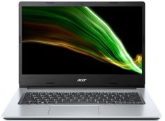 Ноутбук Acer Aspire 1 A114-33-P7VD NX.A7VER.00A N6000/8GB/128GB eMMC/UHD graphics/14" TN HD/WiFi/BT/cam/Eshell/silver