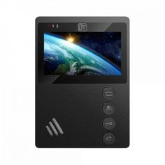 Монитор Space Technology ST-M101/4 (М) ЧЕРНЫЙ видеодомофона, 4.3” TFT LCD, цветной, 480*272, CVBS, интерком: дуплекс, АС 100-240В (встроенный БП), мон