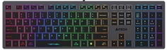 Клавиатура A4Tech Fstyler FX60H серый USB slim Multimedia LED (1787860)