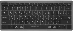 Клавиатура A4Tech Fstyler FX51 серый USB slim Multimedia (1624630)