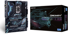 Материнская плата ATX Biostar B660GTA (LGA1700, B660, 4*DDR4(5000), 8*SATA 6G RAID, 3*M.2, 5*PCIE, 7.1CH, 2.5Glan, 5*USB 3.2, USB Type-C, HDMI, DP, DV