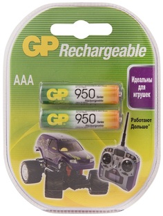 Аккумулятор GP 95AAAHC 1.2V, 950mAh, 2шт, size AAA