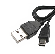 Кабель интерфейсный USB 2.0 5bites UC5007-018C AM-Min 5P, 1.8м