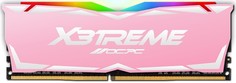 Модуль памяти DDR4 8GB OCPC MMX3A8GD432C16PK X3TREME RGB, PC4-25600, 3200Mhz, CL16, 1.35V, pink