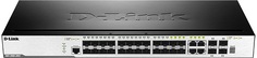 Коммутатор D-link DGS-3000-28SC/A1A 20xSFP Gb, 4xCombo UTP/SFP Gigabit, 4x10GBase-X SFP+, L2