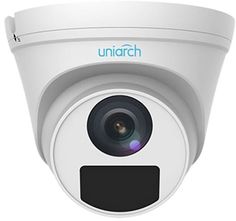 Видеокамера IP UNIVIEW IPC-T124-APF28 4 Мп улица/помещение купольная 1/3" с ИК-подсветкой до 30м; объектив 2.8мм, встроенный микрофон, IP67