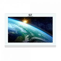 Монитор Space Technology ST-M204/7 (TS/SD/IPS) БЕЛЫЙ видеодомофона, 7” IPS LCD, цветной, 1024*600, CVBS/TVI/CVI/AHD(720Р/1080P), запись фото/видео, АС