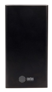 Аккумулятор внешний портативный Cactus CS-PBFSIT-20000 20000mAh 2.1A 2*USB черный