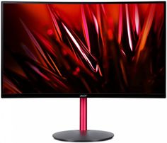 Монитор 27" Acer Nitro XZ272Vbmiiphx UM.HX0EE.V05 1920x1080, 165Hz, 16:9, 4000:1, 1 ms, 400 cd/mІ, 178°/178°, HAS, 2*2W, HDMI, DP, curved