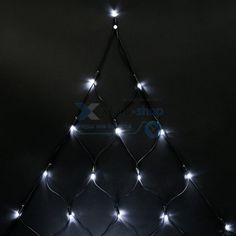 Гирлянда NEON-NIGHT 215-005 сеть 2х2х1.5м, свечение с динамикой, черный ПВХ, 136LED, 230 В, цвет: белый