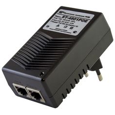 Источник питания Space Technology ST-4801 POE POE однопортовый для обеспечения проводных сетей напряжением 48В., 48Вольт 24 Ватт всего 1-н канал (порт