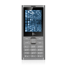 Мобильный телефон Fplus B280 Dark Grey серый, 2SIM, 2.8", TN, 320*240, BT, FM, micro SD, 2500мА*ч F+