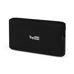Аккумулятор внешний универсальный TopOn TOP-X72 72000mAh 2 USB-порта, автомобильная розетка 180W, набор для зарядки ноутбуков, аварийный свет, фонарь.