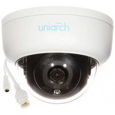 Видеокамера IP UNIVIEW IPC-D124-PF28 4 Мп улица/помещение купольная 1/3" с ИК-подсветкой до 30м; объектив 2.8мм, детекция движения, IP67, IK10