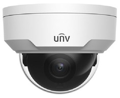 Видеокамера IP UNIVIEW IPC324SB-DF40K-I0 купольная антивандальная, 1/3" 4 Мп КМОП 30 к/с, ИК-подсветка до 30м., LightHunter 0.002 Лк F1.6, объектив 4.